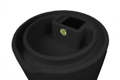 Image showing  50 gal. Impressions Eco Stone Rain Saver Barrel, Recycled Material