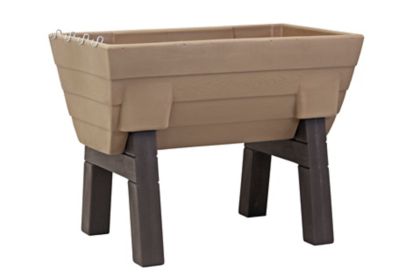 Good Ideas Garden Wizard Elevated Garden Bed, Khaki