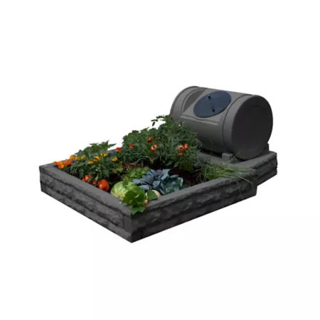 Good Ideas Garden Wizard Hybrid Raised Garden Bed Dark Granite Raised Garden Beds