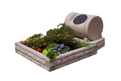 Good Ideas Garden Wizard Raised Garden Bed Hybrid, Sandstone