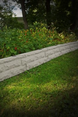 Image showing  2 ft. Garden Wizard Stone Landscape Border Wall, Sandstone
