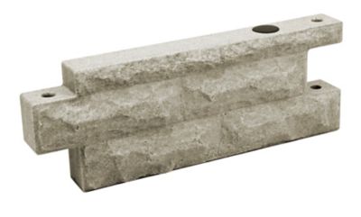 Good Ideas Garden Wizard 2 ft. Self Watering Stone Landscape Border Wall, Sandstone