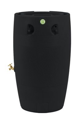 Image showing  50 gal. Impressions Havana Rain Saver Barrel, Black