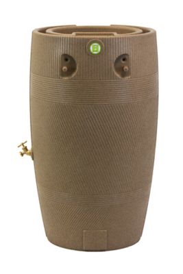 Image showing  50 gal. Impressions Havana Rain Saver Barrel, Khaki Granite