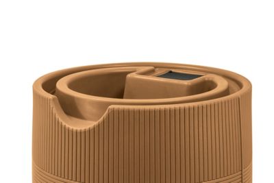 Image showing  50 gal. Impressions Havana Rain Saver Barrel, Terra Cotta