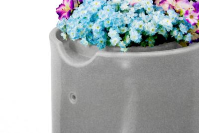 Image showing  50 gal. Impressions Reflections Rain Saver Barrel, Light Granite