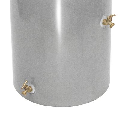 Image showing  50 gal. Impressions Reflections Rain Saver Barrel, Light Granite
