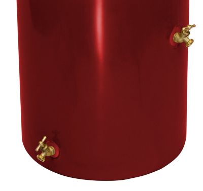 Image showing  50 gal. Impressions Reflections Rain Saver Barrel, Marsala
