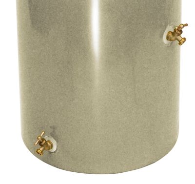 Image showing  50 gal. Impressions Reflections Rain Saver Barrel, Sandstone
