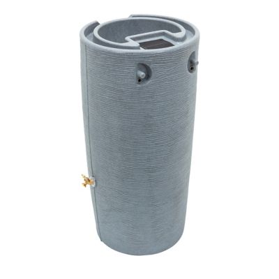 Image showing  50 gal. Impressions Stone Rain Saver Barrel, Light Granite