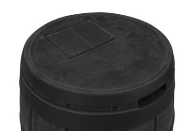 Image showing  50 gal. Rain Vault Rain Barrel, Black