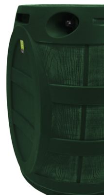 Image showing  50 gal. Rain Vault Rain Barrel, Green