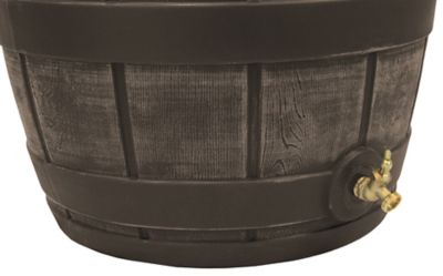 Image showing  50 gal. Rain Vault Rain Barrel, Oak
