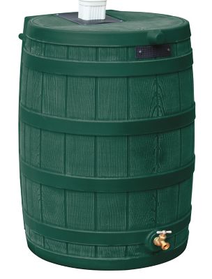 Good Ideas 40 gal. Rain Wizard Rain Barrel, Green