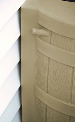 Image showing  40 gal. Rain Wizard Rain Barrel, Khaki