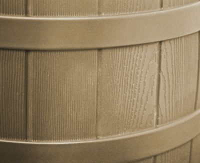 Image showing  40 gal. Rain Wizard Rain Barrel, Khaki