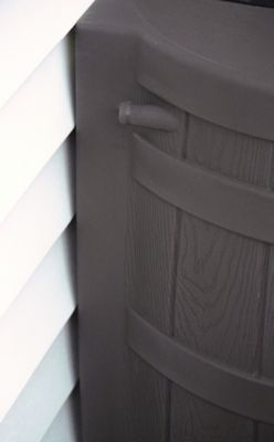 Image showing  40 gal. Rain Wizard Rain Barrel, Oak