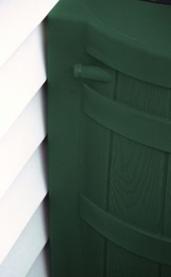 Image showing  50 gal. Rain Wizard Rain Barrel, Green