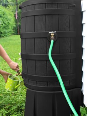 Image showing  50 gal. Rain Wizard Barrel Stand, Black