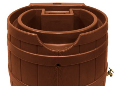 Image showing  65 gal. Rain Wizard Rain Barrel, Terra Cotta