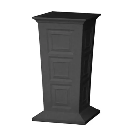 Good ideas 0.5 cu Savannah 3.3 cu ft Plastic Planter Stand Dark Granite Planters