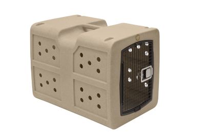 Dakota 283 35 in. G3 Framed Door Dog Kennel with Dakota Guard Antimicrobial, Large, Coyote Granite