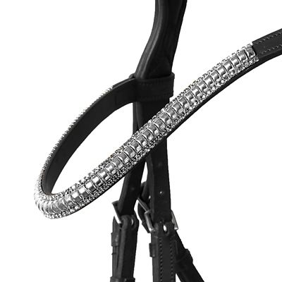 Image showing  Highbury Anatomical Crystal Dressage Bridle
