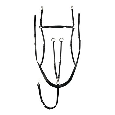 Horze Belgravia 5-Point Breastplate Martingale with Running Attachment