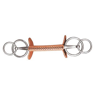 Finntack 5 in. Leather-Covered Mullen Double-Ring Driving Bit