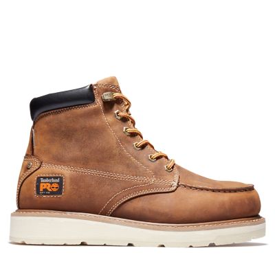 Timberland PRO Men's Gridworks Soft Toe Waterproof Work Boots, 6 in.