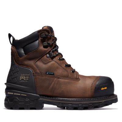 Timberland PRO Men's Boondock HD Composite Toe Waterproof Work Boots, 6 in.