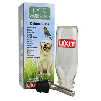 Lixit Glass Pet Water Bottle, 2 Cups, Large Tube