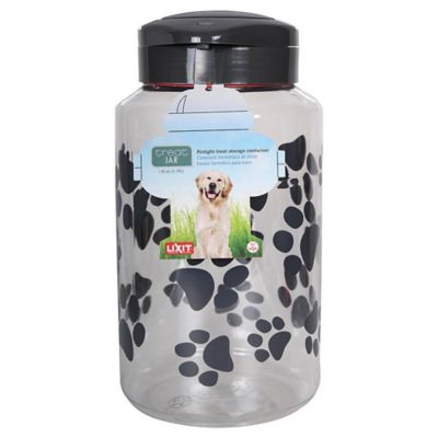 Lixit dog shop treat jar