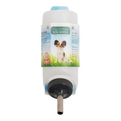 Lixit Dishwasher Safe Plastic Dog Bottle for Toy Breeds, 2 Cups