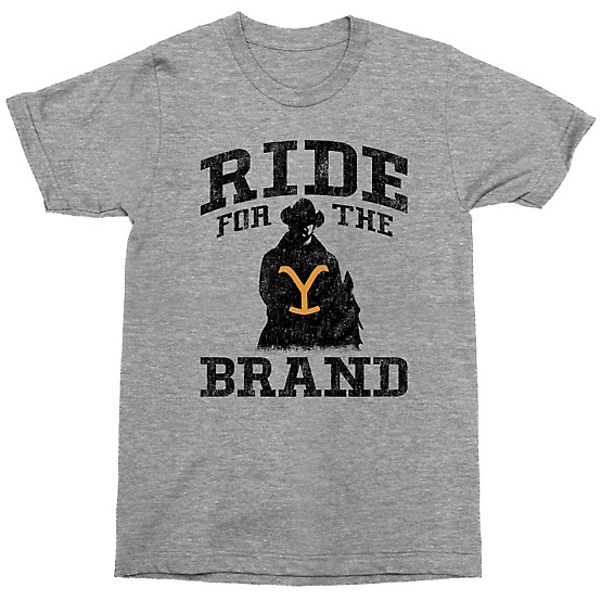 Ride For The Brand Yellowstone Tee Ride For The Brand Yellowstone Tee