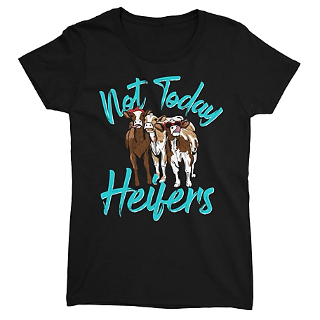 Lost Creek Women's Short-Sleeve Not Today Heifers Printed T-Shirt