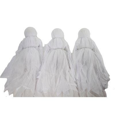 Haunted Hill Farm 41 in. Outdoor Light-Up Lawn Decor Ghosts Halloween Decor with Hanging Option