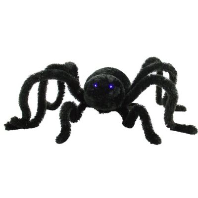 Haunted Hill Farm 36 in. Crawler Spider Halloween Animatronic, Indoor/Outdoor Halloween Decoration, Battery Operated