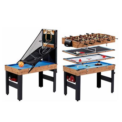 MD SPORTS 48 in. 5-in-1 Multi Game Table