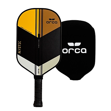 ORCA Mystic Carbon Fiber Pickleball Paddle with Neoprene Cover