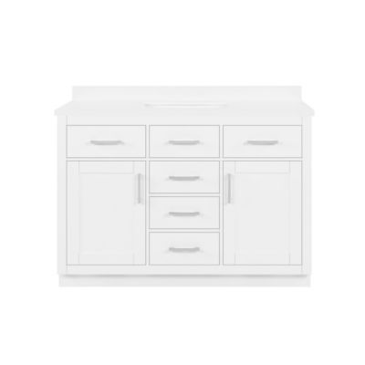 Ove Decors Bailey 48 in. Single Sink Bathroom Vanity with Countertop ...