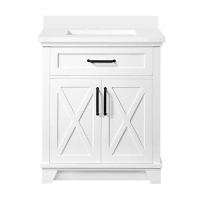 Ove Decors Ollie 30 in. Single Sink Bathroom Vanity with Countertop at ...