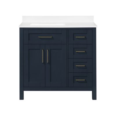 Ove Decors Tahoe 36 in. Single Sink Bathroom Vanity with Countertop ...