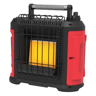Image showing  Grab N Go Portable Propane Heater, 250 sq. ft., 10,000 BTU, Red