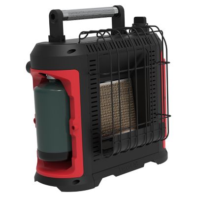 Image showing  Grab N Go Portable Propane Heater, 250 sq. ft., 10,000 BTU, Red