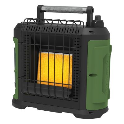 Image showing  Grab N Go Portable Propane Heater, 250 sq. ft., 10,000 BTU, Green