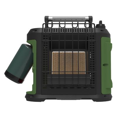 Image showing  Grab N Go Portable Propane Heater, 250 sq. ft., 10,000 BTU, Green