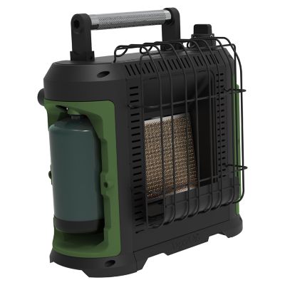Image showing  Grab N Go Portable Propane Heater, 250 sq. ft., 10,000 BTU, Green