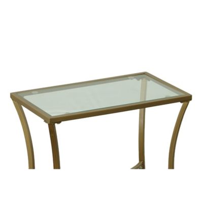 Image showing  Palin Glass Top Accent Table