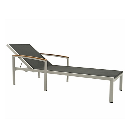 Carolina Chair & Table Braylee Reclining Patio Chaise Lounge